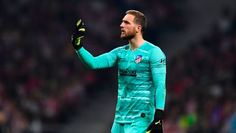 Jan Oblak, arquero del Atlético de Madrid y elsalvador del equipo.