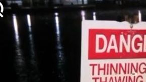 "Ningún hielo es hielo seguro", recuerda la policía