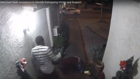 Captura de pantalla del secuestro en Las Vegas.