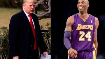 Donald Trump y Kobe Bryant