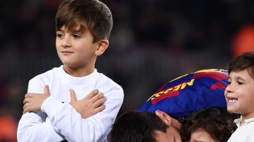 EL hijo mayor de LionelMessi, también tiene esa gran pasión por el fútbol.