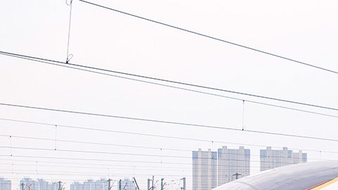 En la imagen, uno de los trenes bala que comúnmente se pueden ver en el país asiático.