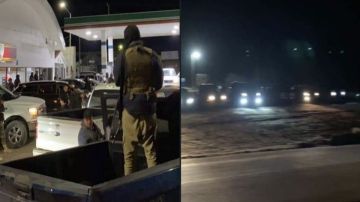 VIDEO: Sicarios de los Chapitos salen a las calles y hasta cargan gasolina en Sonora