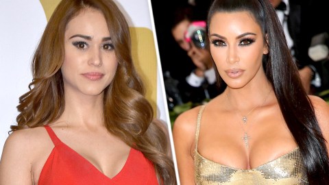 Yanet García y Kim Kardashian