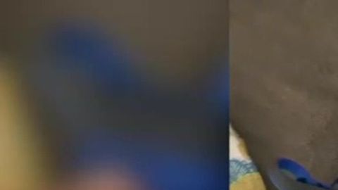 La madre publicó a través de su cuenta de Facebook la imagen del niño con su cuerpo pintado.