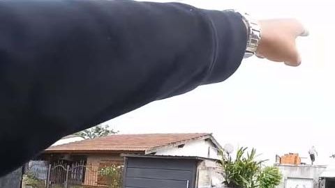 El youtuber grabó toda la persecución con una cámara GoPro.