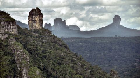 COLOMBIA-PEACE-ARCHAEOLOGY-SERRANIA-CHIRIBIQUETE-ROCK ART