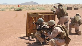 Grupo táctico de la Patrulla Fronteriza.