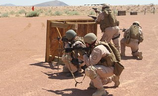 Grupo táctico de la Patrulla Fronteriza.