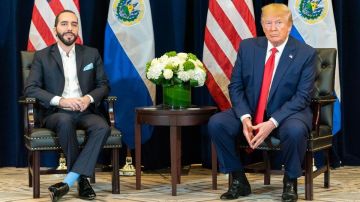 Trump se reúne con presidente de El Salvador