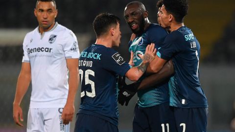 Marega abandonó la cancha en el minuto 71 del partido del domingo tras sufrir insultos racistas.