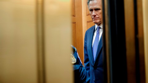 Romney ya se opuso a la candidatura de Trump en las elecciones de 2020.