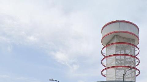 El simbólico edificio que hasta ahora ha ocupado la tienda de discos Amoeba, en Hollywood.