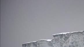 Un glaciar en la Antártida.