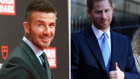 David Beckham está muy 'orgulloso' del príncipe Harry