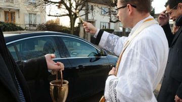Baptism of a car.