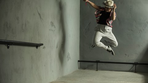 Azucena Morales ya es toda una maestra de ‘Locking’. (Suministrada)