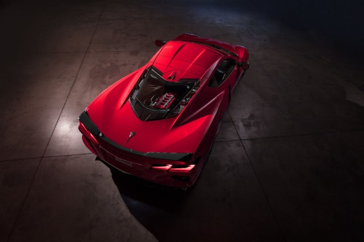 El Corvette C8 cuenta con un motor V8 LT2 de 6.2 litros