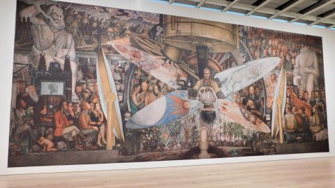 'Hombre, controlador del Universo' de Diego Rivera.