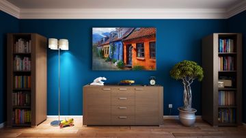 El juego de los colores, el contraste y material de los muebles ayudan al aspecto interior de tu casa.
