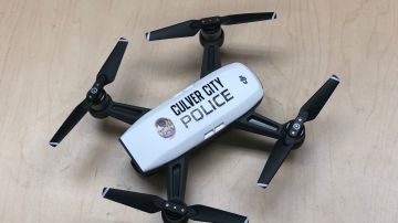 La policía de Culver City usa drones desde marzo de 2019.