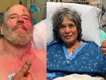 La pareja se recupera ahora de una "leve hipotermia".