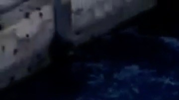 El ferry hace el trayecto entre la isla privada de Fisher Island y la ciudad de Miami.