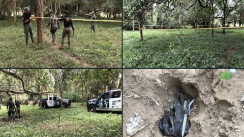 Fotos: Así es el narcocementerio relacionado al Cártel de Las Piñas y el CJNG