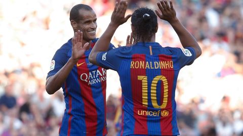 Rivaldo y Ronaldinho