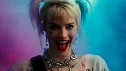 Margot Robbie como Harley Quinn en Birds of Prey.