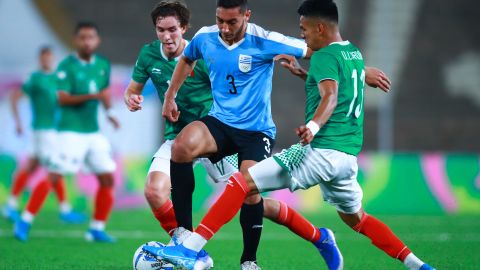 Sebastián Cáceres tiene experiencia en selecciones menores de Uruguay.