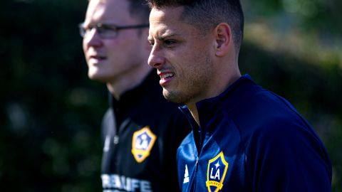 Javier Hernández ya jugó para el Galaxy.