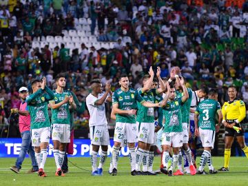 León, Guanajuanto, 22 de febrero de 2020. , durante el juego de la jornada 7 del torneo Clausura 2020 de la Liga BBVA MX, entre Esmeraldas del León y Rayos del Necaxa, celebrado en el estadio León. Foto: Imago7/Sebastian Laureano Miranda