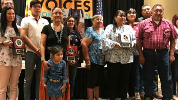 Familias que participaron en la demanda contra el estado de Nuevo Mexico.