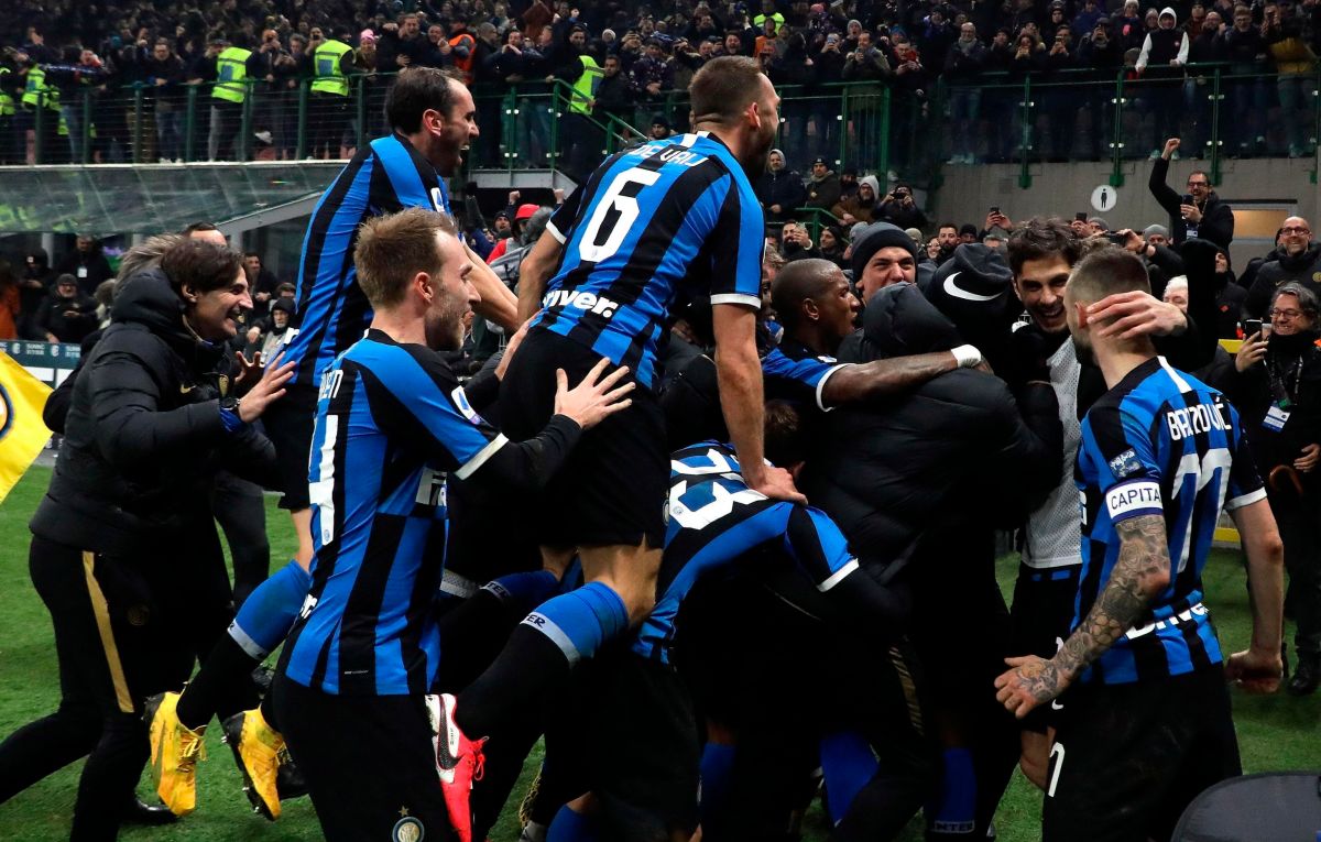 El Inter de Milán se impuso en un derbi electrizante.