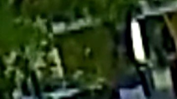 Imagen de la cámara de vigilancia de Fort Lauderdale donde se ve a la ladrona junto a su bebé.