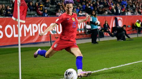 Megan Rapinoe, estrella de la selección femenil de EEUU, campeona del mundo.