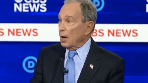 El exalcalde de Nueva York, Michael Bloomberg.
