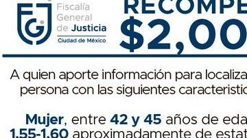 La fiscalía tras la mujer que se llevó a Fátima.