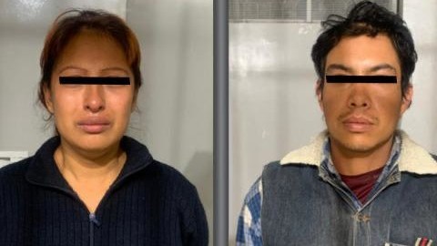Giovanna y Mario, presuntos asesinos de Fátima.