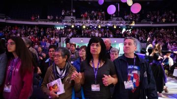 Miles de católicos se congregan en Anaheim para asistir al Congreso de Educación Religiosa más grande de la nación. (Cortesía)