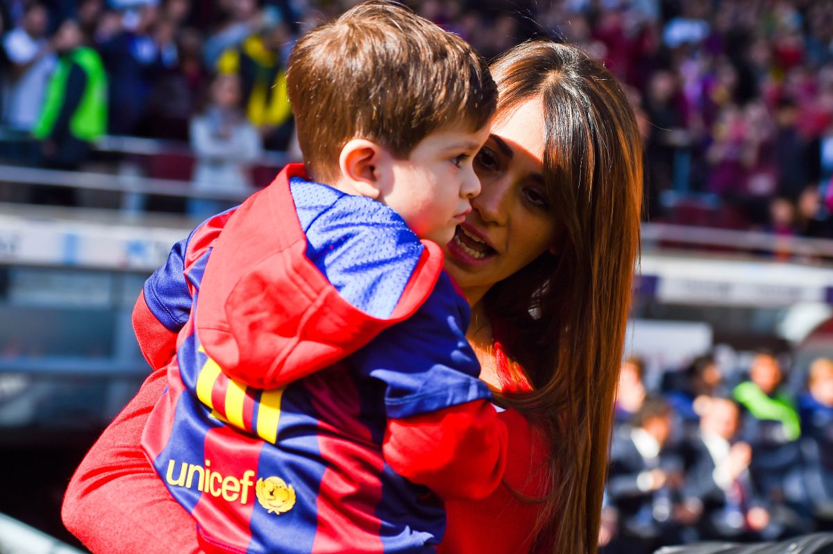 Thiago es el hijo mayor de Messi y Antonella. 