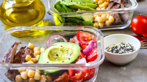meal prep almuerzo
