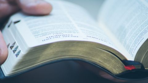 Biblias en español con letras gigantes.