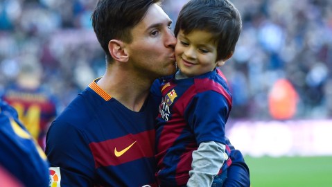 thiago messi a quien admira