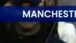 El presidente Trump en su mitin en New Hampshire.