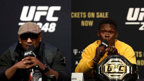 Yoel Romero e Israel Adesanya.