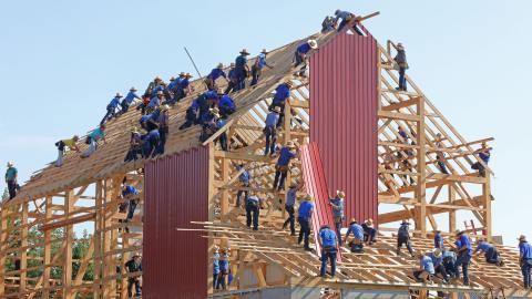 Construcción de vivienda en Estados Unidos