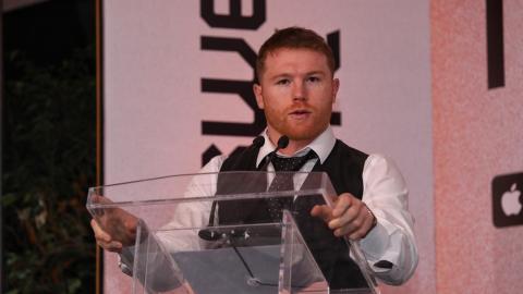 Saúl Álvarez quiere combatir la obesidad.