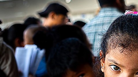 Cientos de niños fueron separados de sus padres en la frontera.